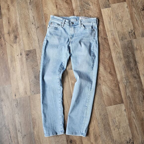 Adriano Goldschmied Prima Ankle AG-ED Denim Skinny Jeans, Medium Wash, 25 USA - Picture 1 of 8